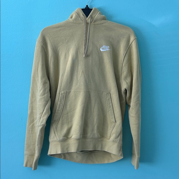 Nike Other - Nike Men's Khaki Hoodie Sweater